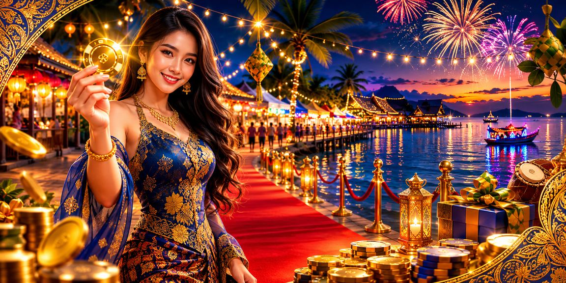 Malaysian user with batik motif enjoying an online cricket Sports Betting experience